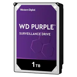 هارددیسک اینترنال وسترن دیجیتال مدل Purple WD10PURZ ظرفیت 1 ترابایت