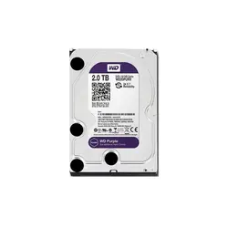 هارددیسک اینترنال وسترن دیجیتال مدل Purple WD20PURZ ظرفیت 2 ترابایت