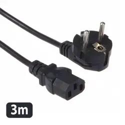 کابل برق سه پین کامپیوتر طول 3 متر