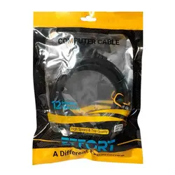 کابل برق سه پین کامپیوتر طول 3 متر