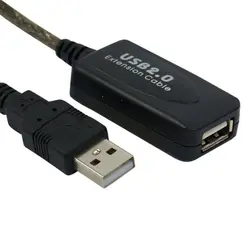 کابل افزایش طول USB 2.0 به طول 10 متر