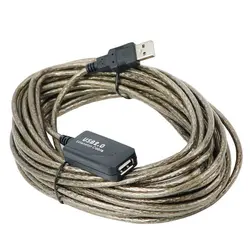 کابل افزایش طول USB 2.0 به طول 10 متر