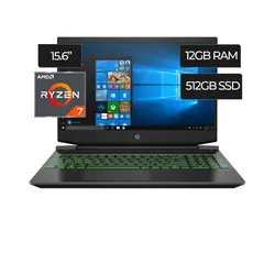 لپ تاپ 15.6 اینچی اچ‌پی مدل Pavilion Gaming 15-EC1046 - فروشگاه آونگ