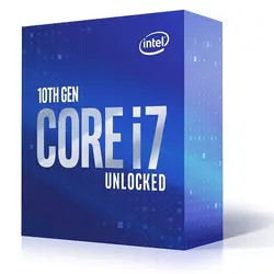پردازنده مرکزی اینتل سری Comet Lake مدل Core i7-10700k