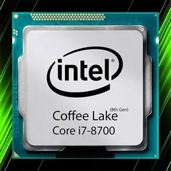 پردازنده مرکزی اینتل سری Coffee Lake مدل Core i7-8700