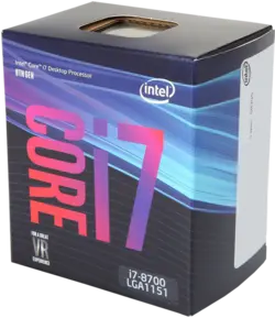 پردازنده مرکزی اینتل سری Coffee Lake مدل Core i7-8700