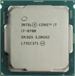 پردازنده مرکزی اینتل سری Coffee Lake مدل Core i7-8700