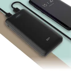 شارژر همراه سیلیکون پاور مدل GS20 ظرفیت 20000 میلی آمپر ساعت