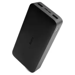 پاور بانک شیائومی مدل 18W 20000mAh (نسخه گلوبال با کابل)