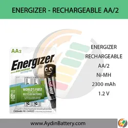 باتری قلمی قابل شارژ انرجایزرENERGIZER-EXTREME AA2 2300 mAh