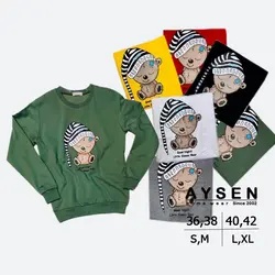 بلوز دورس پنبه 100407 AYSEN