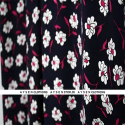 شیک فر پیراهن بلند ویسکوز