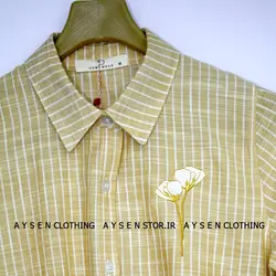 ED شومیز زنانه لنین گلدوزی