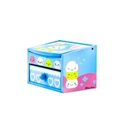 جعبه لوازم چوبی آیینه دار طرح ایموجی کد B43-4