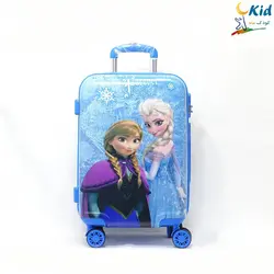 چمدان مسافرتی کودک طرح Elsa and Anna frozen