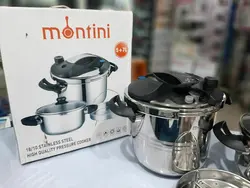 زودپز دوقلوی کلیپسی مونتینی - Original Montini Twin Pressure Cooker - بابک سنتر