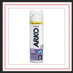 ژل اصلاح آرکو مدل Sensitive حجم 200 میلی لیتر