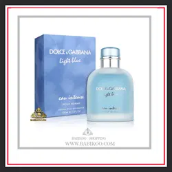 عطر ادکلن دلچه گابانا لایت بلو او اینتنس مردانه آنباکس| Dolce Gabbana Light Blue Eau Intense Pour Homme