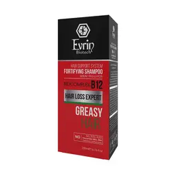 شامپو تقویت کننده موهای چرب اورین بیوتک ۲۰۰ میلی لیتر | Evrin Biotech Fortifying Shampoo For Greasy Hair 200 ml