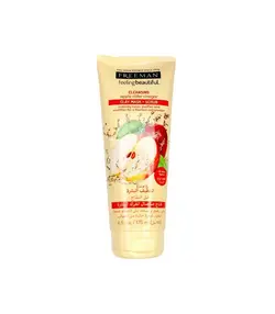 ماسک صورت و اسکراب ۴ کاره سرکه سیب فریمن Freeman Apple Cider Clay Mask+Scrub حجم ۱۷۵ میلی لیتر