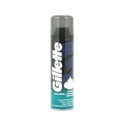 فوم اصلاح صورت مردانه ژیلت پوست حساس Gillette Sensitive Shaving Foam حجم ۲۰۰ میلی لیتر