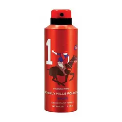 اسپری مردانه بورلی هیلز پولو کلاب اسپرت شماره ۱ BEVERLY HILLS POLO CLUB SPORT N1 DEODORANT حجم ۱۷۵ میلی لیتر