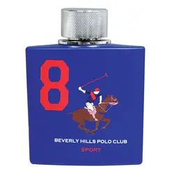 عطر ادکلن مردانه بورلی هیلز پولو کلاب اسپرت شماره ۸ BEVERLY HILLS POLO CLUB SPORT N8 حجم ۱۰۰ میلی لیتر | Beverly Hills polo Club Number Eight Eau De Toilet For Men 100 ml