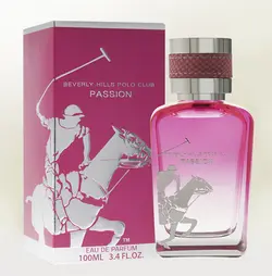 عطر ادکلن زنانه بورلی هیلز پولو کلاب پشن BEVERLY HILLS POLO CLUB Passion حجم ۱۰۰ میلی لیتر |  Beverly Hills Polo Club Passion Eau De Parfum For Women 100 ml