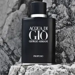 عطر ادکلن مردانه جورجیو آرمانی مدل آکوا دی جیو پروفومو مشکی Giorgio Armani Acqua di Gio Profumo حجم ۷۵ میلی لیتر | Giorgio Armani Acqua Di Gio Profumo Parfum For Men 75 ml