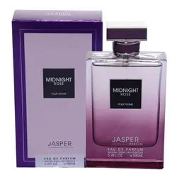 ادو پرفیوم زنانه جاسپر پرفیوم مدل میدنایت رز MIDNIGHT ROSE حجم ۱۰۰ میلی لیتر | Jasper Brand MIDNIGHT ROSE Eau De Parfum for women 100 ml
