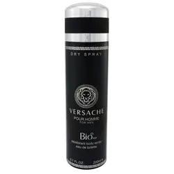 اسپری بدن مردانه بیو استار مدل پور هوم Pour Homme حجم ۲۰۰ میلی لیتر | Bio Star men's body model versache pour homme 200 mL