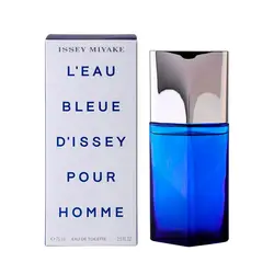 ادو تویلت مردانه ایسی میاک مدل لو بلو دیسی پور اوم Le Eau Bleue De Issey Pour Homme حجم ۷۵ میلی لیتر | Issey Miyake Le Eau Bleue De Issey Pour Homme Eau De Toilette For Men 75 ml