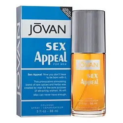 ادوکلن مردانه جوان اپیل-آبی APPEAL حجم ۸۸ میلی لیتر | JOVAN S.X APPEAL FOR MEN COLOGNE 88 ml