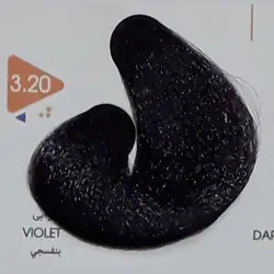 رنگ مو طبیعی شرابی ویتامول شماره ۳/۲۰ | Vitamol Hair Color No3.20