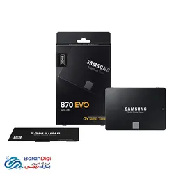 حافظه اس اس دی اینترنال سامسونگ با ظرفیت 250 گیگابایت مدل Samsung EVO870 250GB