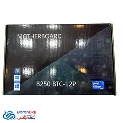 مادربرد مخصوص ماین مدل B250 BTC-12P