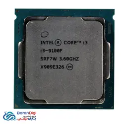 پردازنده اینتل سری Coffee Lake مدل Intel Core i3-9100F