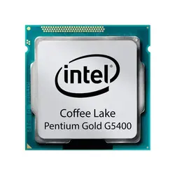 پردازنده اینتل سری Coffee Lake مدل Intel Pentium Gold G5400