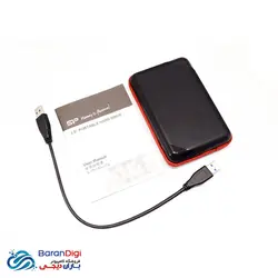 هارد اکسترنال با ظرفیت 2 ترابایت سیلیکون پاور مدل Silicon Power Armor A62 2TB