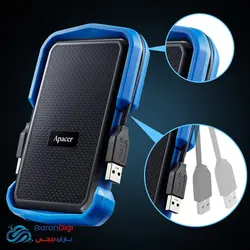 هارد اکسترنال با ظرفیت 2 ترابایت اپیسر مدل Apacer AC631 2TB