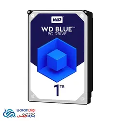 هارد اینترنال مخصوص کامپیوتر وسترن دیجیتال با ظرفیت 1 ترابایت مدل Western Digital Blue 1TB