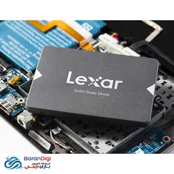 حافظه اس اس دی اینترنال لکسار با ظرفیت 128 گیگابایت مدل Lexar NS100 128GB