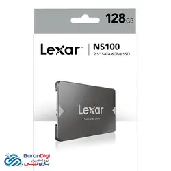 حافظه اس اس دی اینترنال لکسار با ظرفیت 128 گیگابایت مدل Lexar NS100 128GB