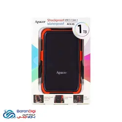 هارد اکسترنال با ظرفیت 1 ترابایت اپیسر مدل Apacer AC630 1TB