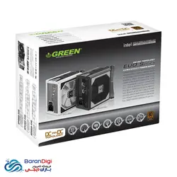 منبع تغذیه (پاور) کامپیوتر گرین مدل Green GP-380A-EU