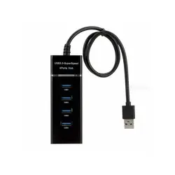 هاب 4 پورت USB3 مدل USB HUB 4 Port HI-SPEED