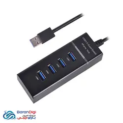 هاب 4 پورت USB3 مدل USB HUB 4 Port HI-SPEED
