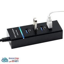 هاب 4 پورت USB3 مدل USB HUB 4 Port HI-SPEED