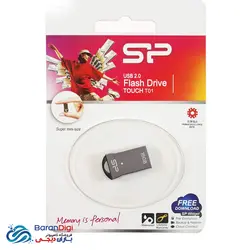 فلش مموری سیلیکون پاور با ظرفیت 32 گیگابایت مدل Silicon Power Touch T01 - فروشگاه کامپیوتر باران دیجی