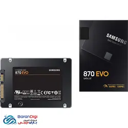 حافظه اس اس دی اینترنال سامسونگ با ظرفیت 8 ترابایت مدل Samsung EVO870 8TB - فروشگاه کامپیوتر باران دیجی